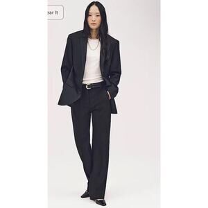 J. Crew Petite Natalia pant in four-season stretch black size 4